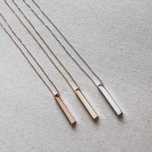 Blooming in Heaven Bar Necklace