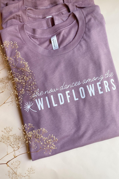 She Now Dances Among the Wildflowers Shirt