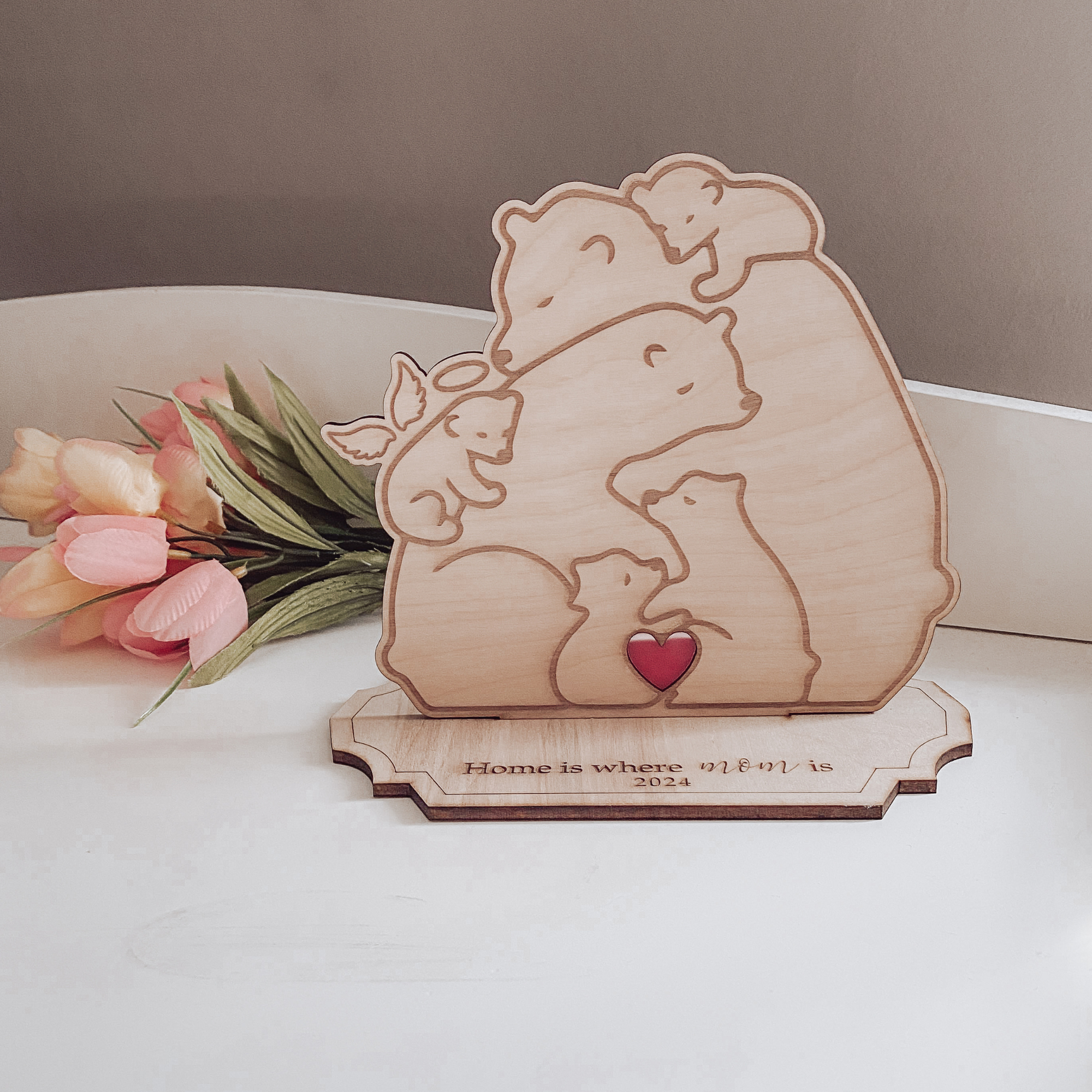 Bear Family Table Decor