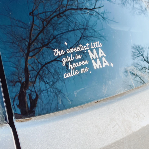 The Sweetest Baby Vinyl Decal