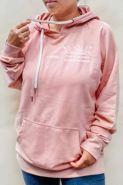 Planted on Earth Blooming in Heaven Personalized Pullover