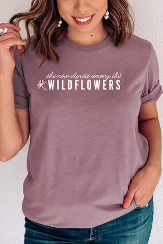 She Now Dances Among the Wildflowers Shirt