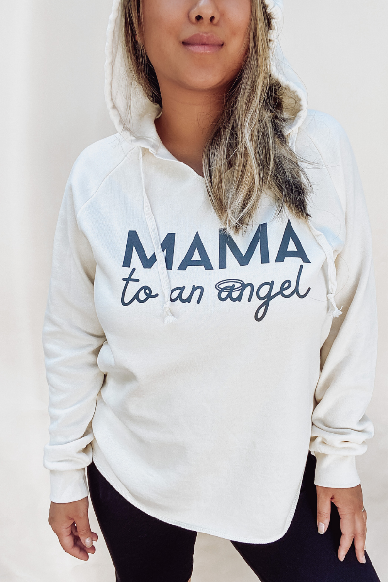 Mama To An Angel Hooded Sweatshirt